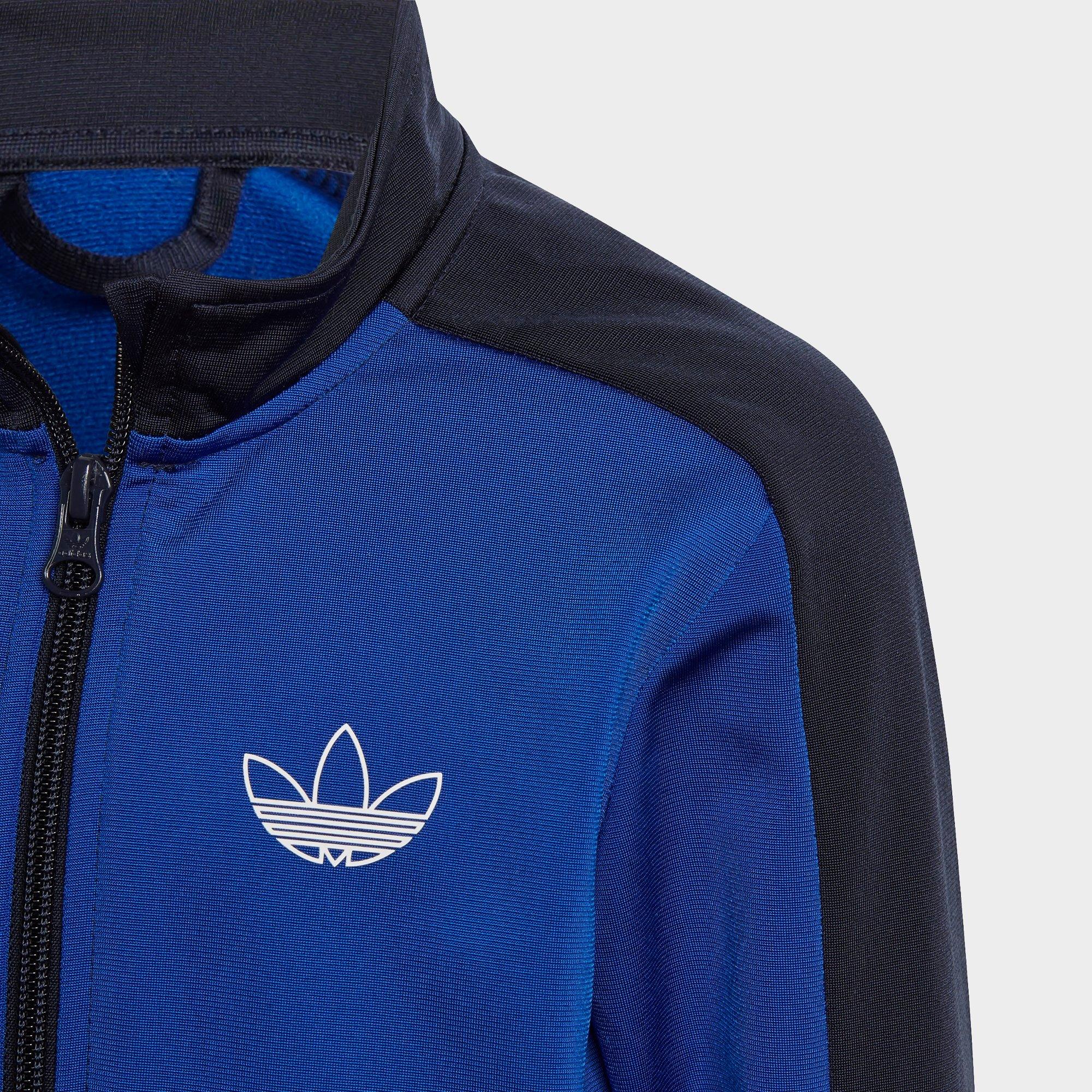 royal blue adidas tracksuit