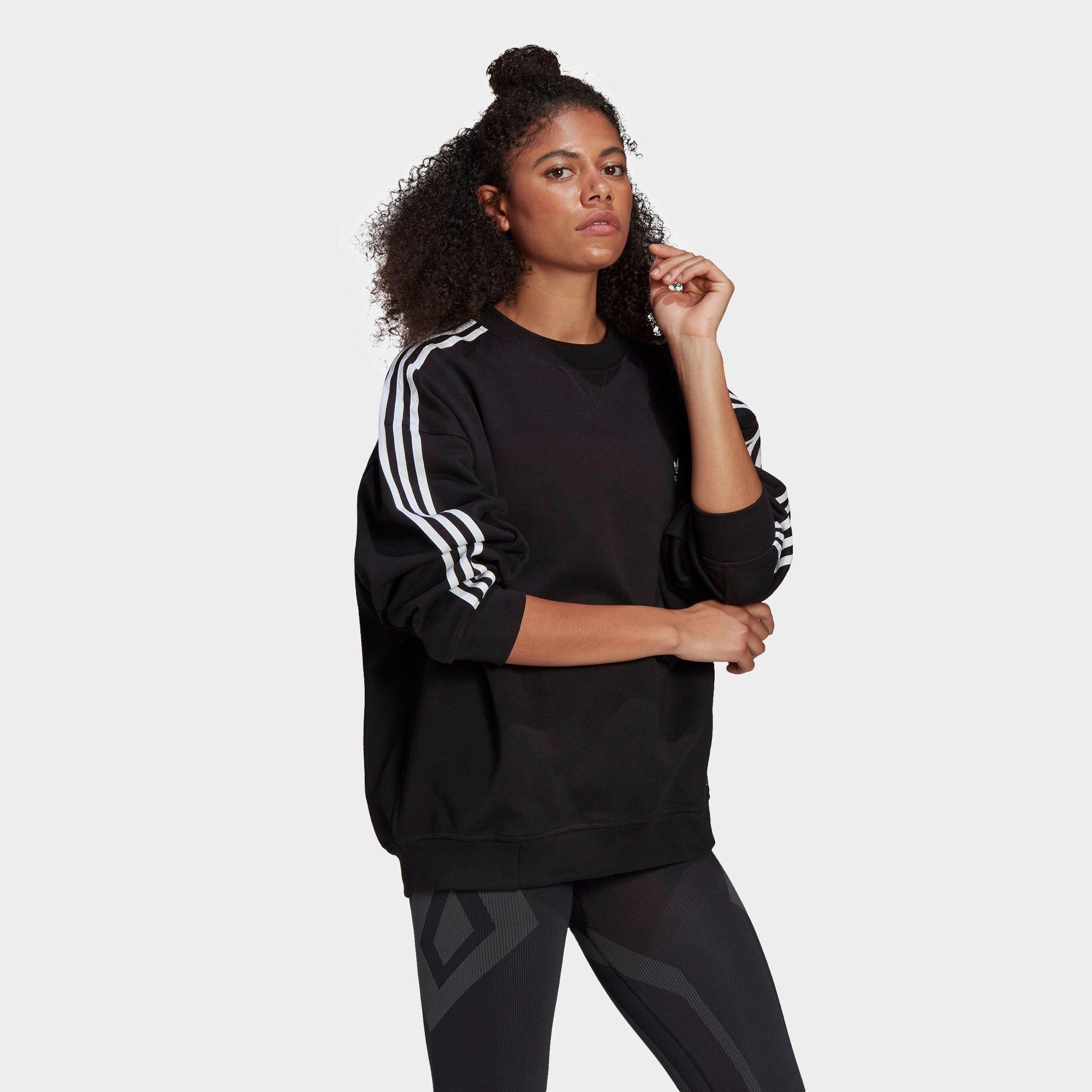 adidas oversized crew neck sweatshirt