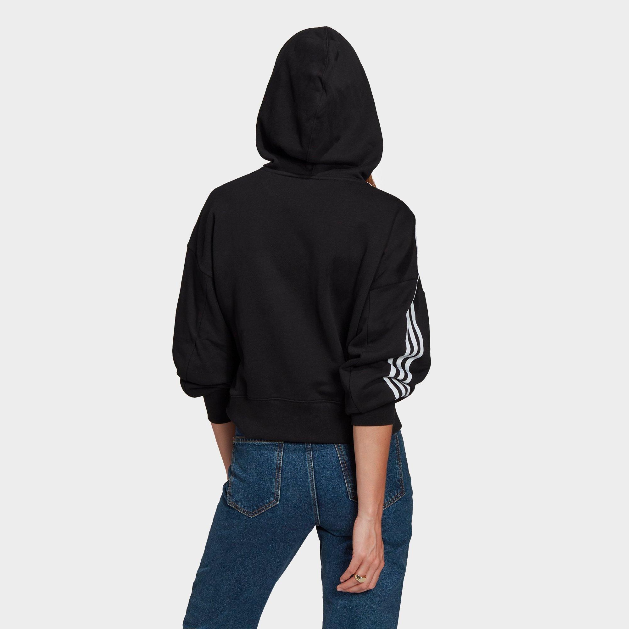 adidas originals ryv cropped jacket in black