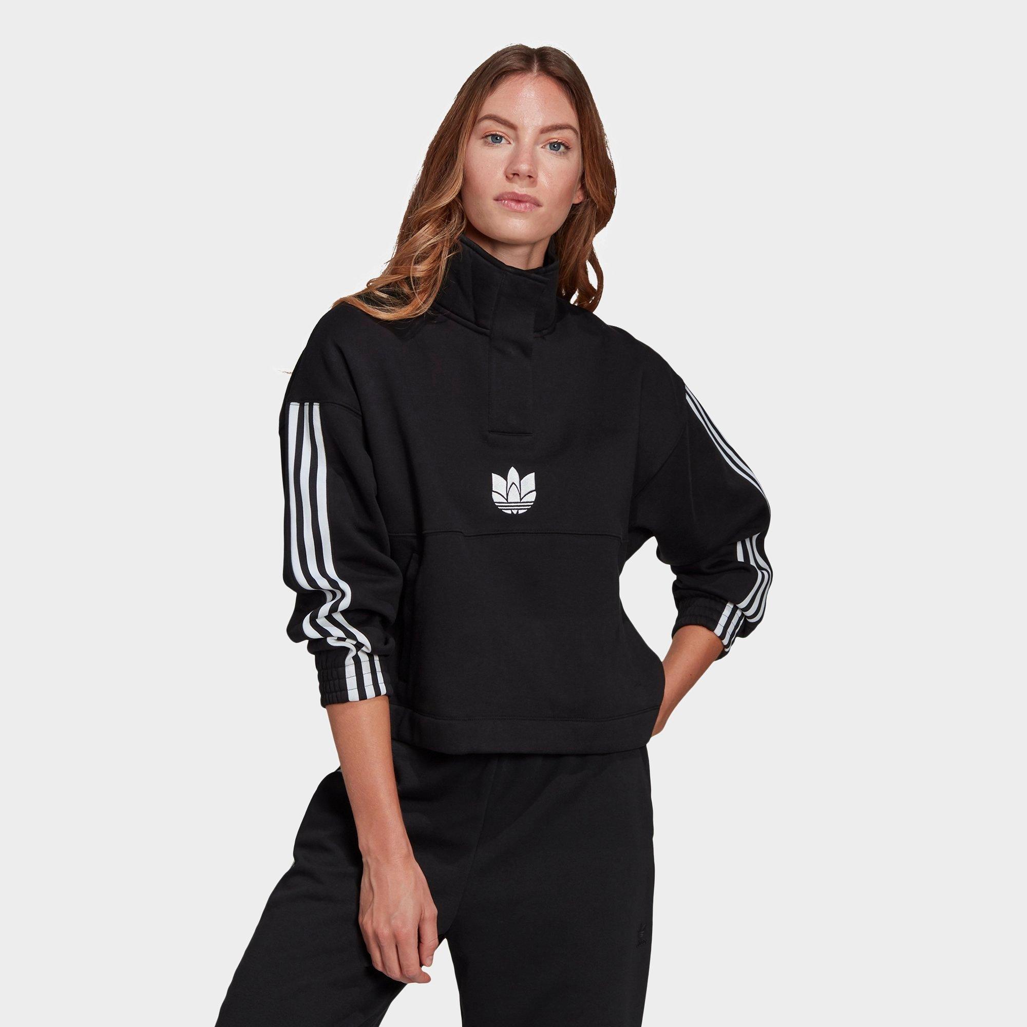 adidas originals adicolor sweatshirt in black