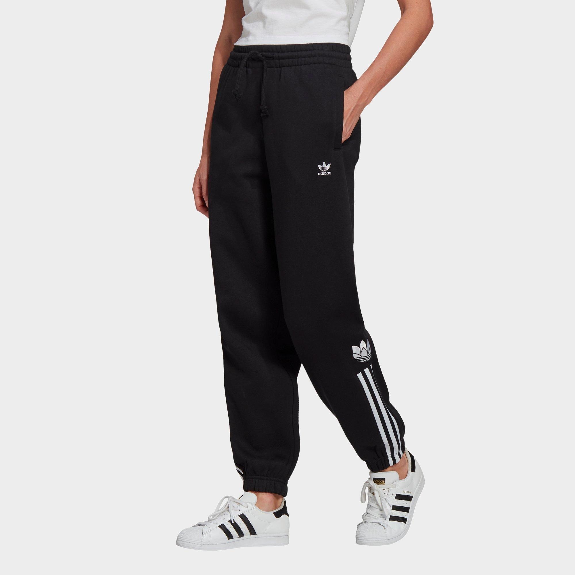 adidas originals repeat trefoil fleece joggers