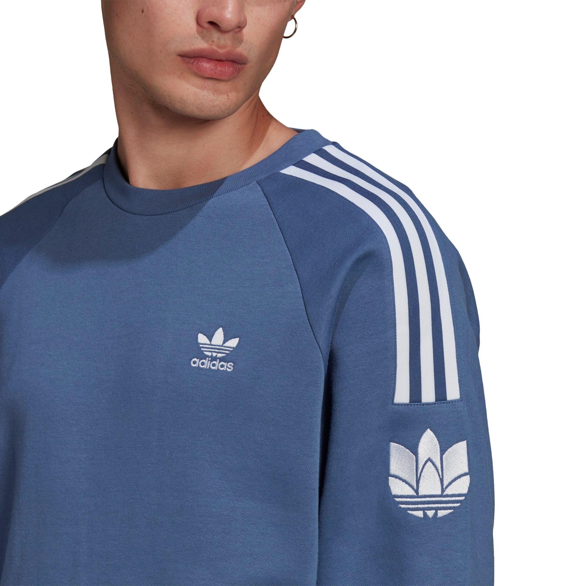 adidas 3 stripes crewneck