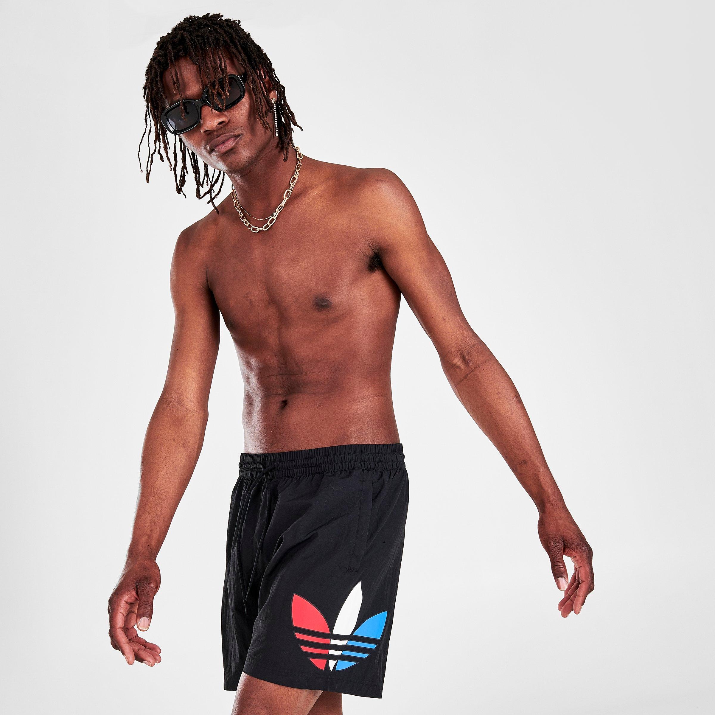 Men S Adidas Originals Adicolor Tricolor Trefoil Swim Shorts Jd Sports
