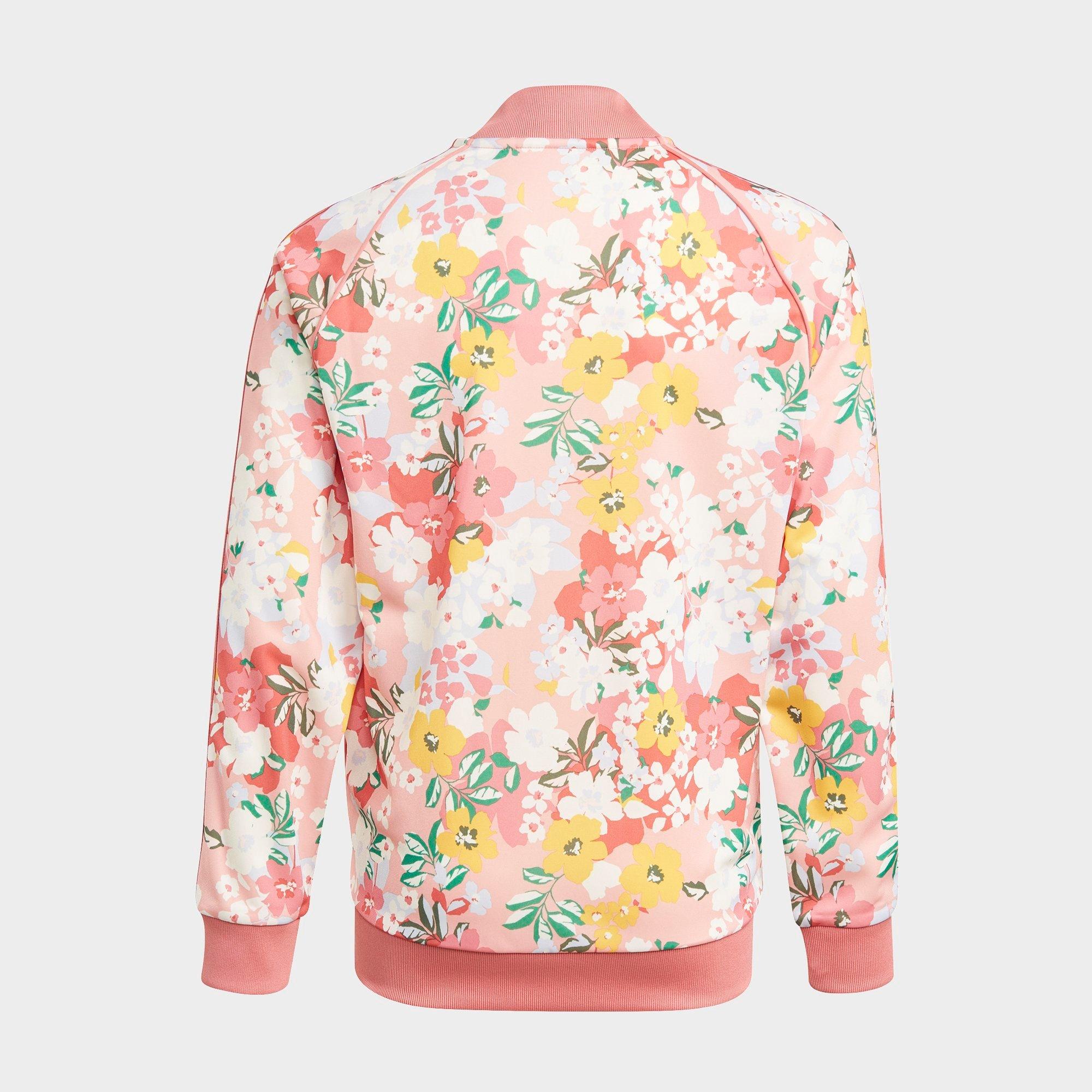 girls adidas floral jacket