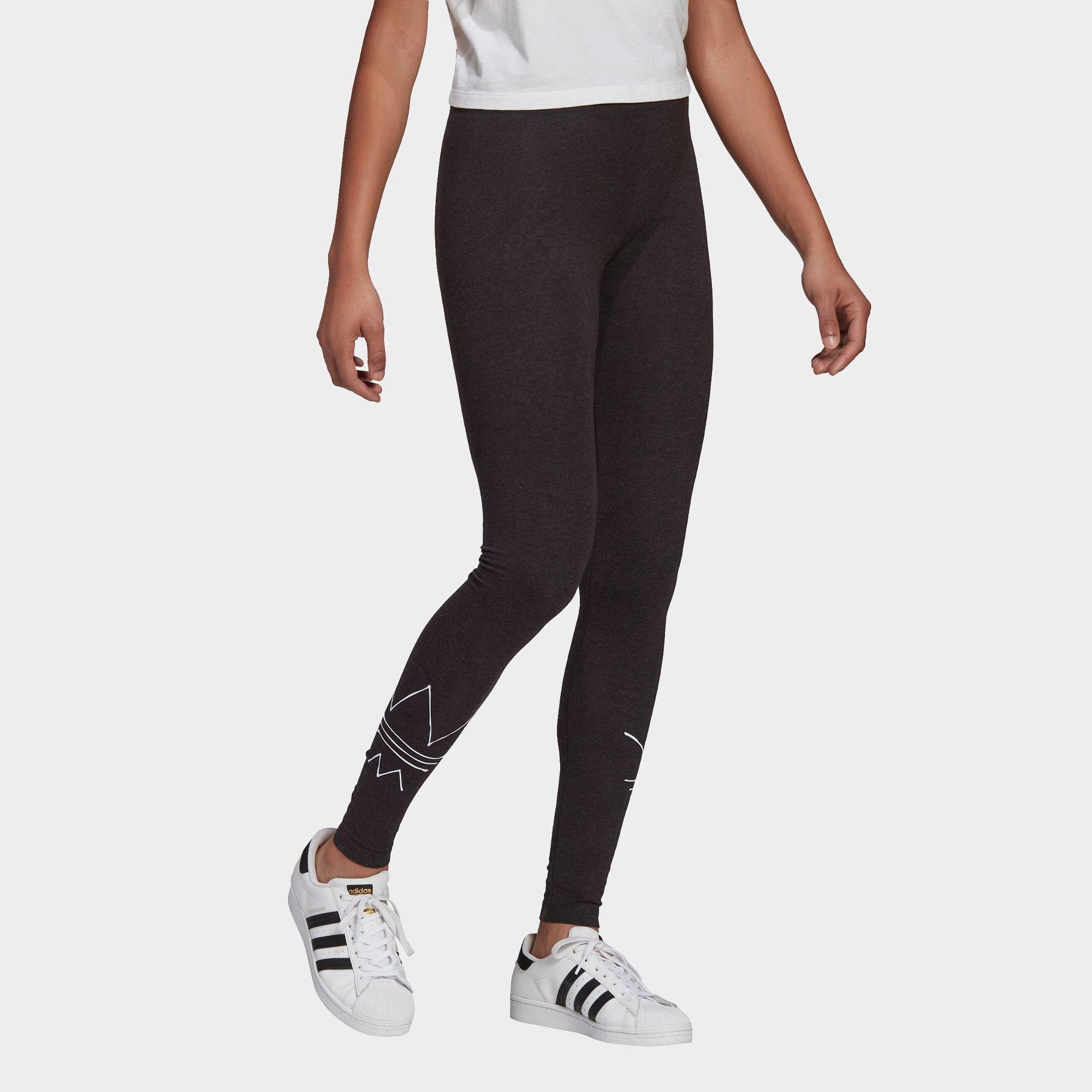 adidas originals adicolor trefoil leggings in black