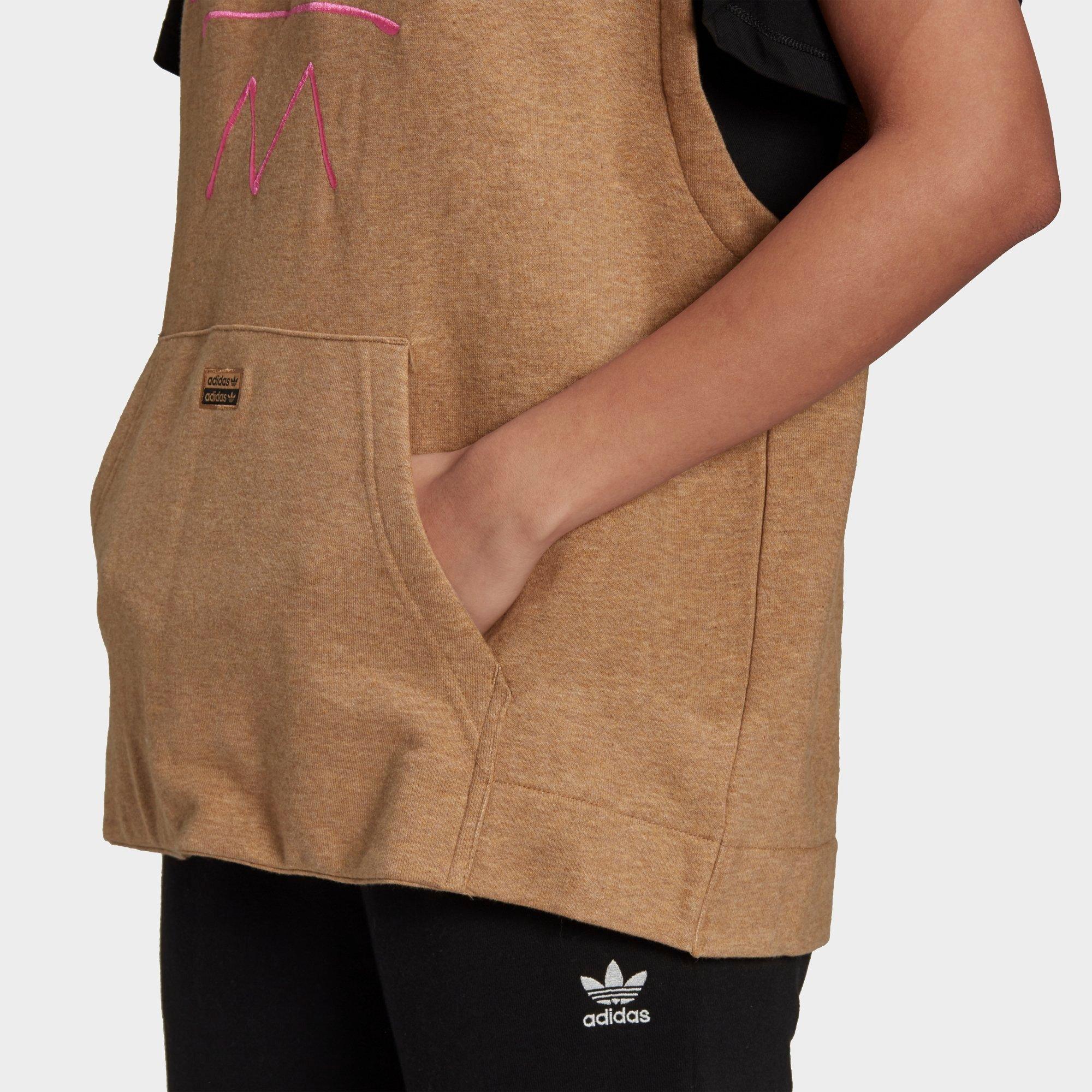 adidas originals sleeveless hoodie