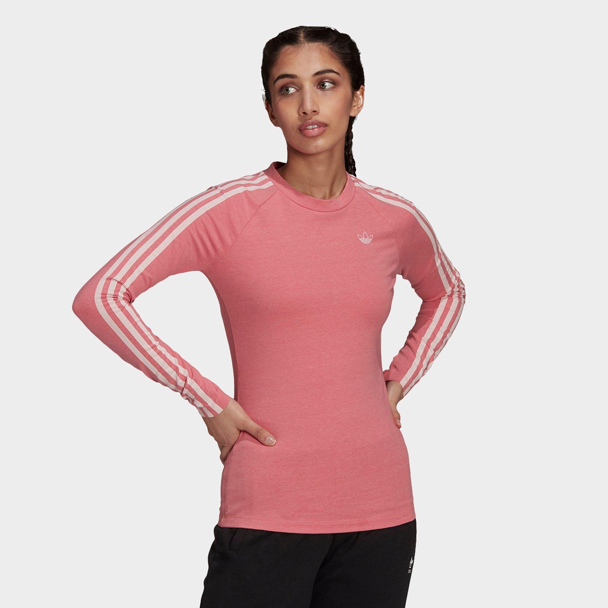 pink adidas long sleeve top