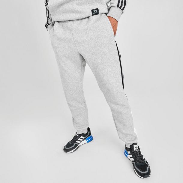 Download Get Mens Heather Cuffed Sweatpants Back Left Half-Side ...