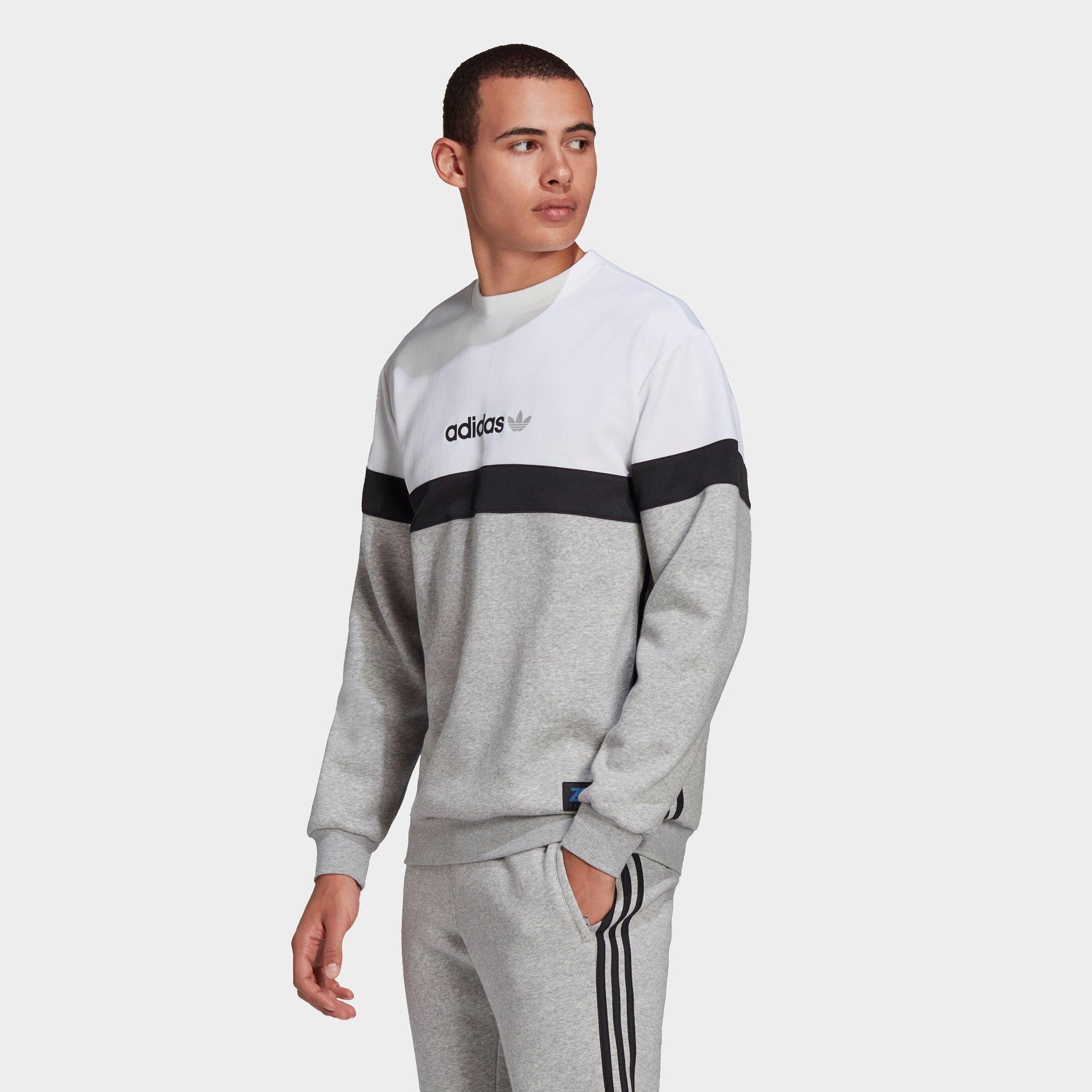 adidas crew neck sweatshirt mens