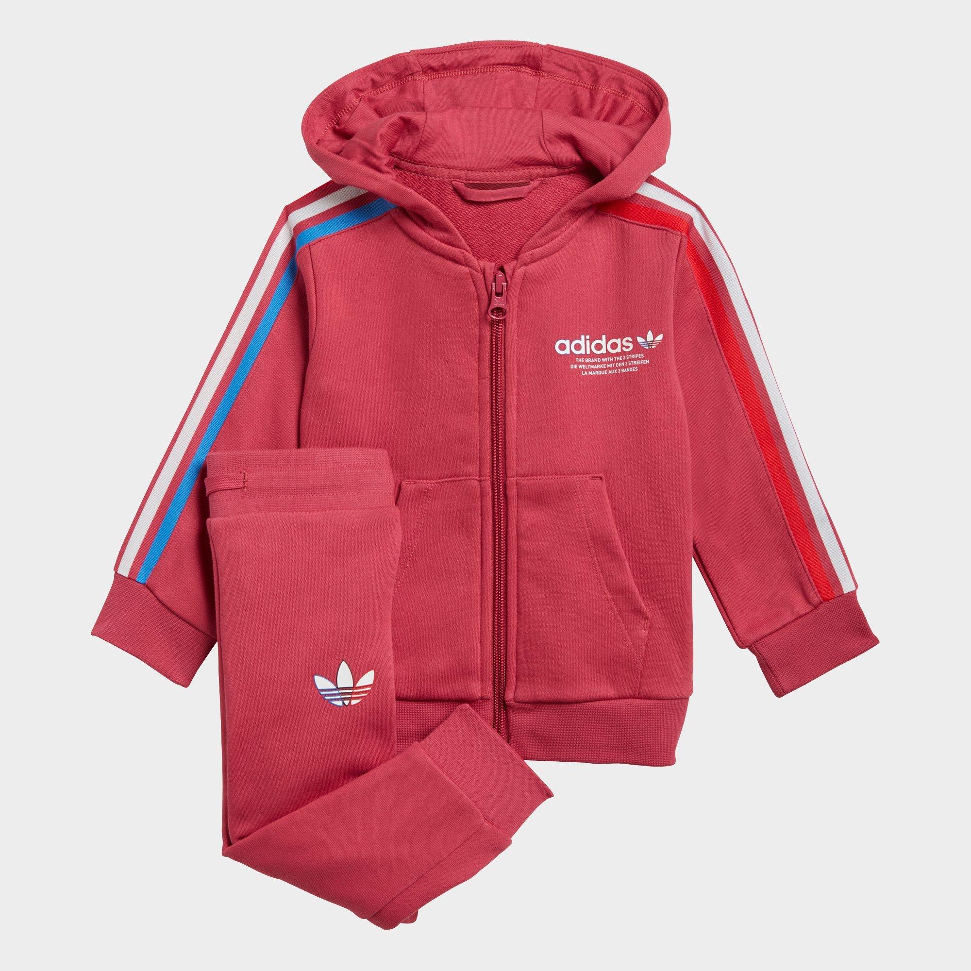 girls adidas zip hoodie