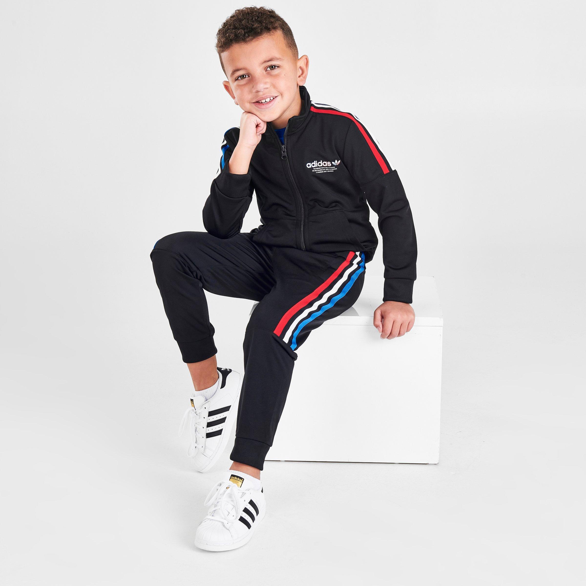 jd boys adidas tracksuit