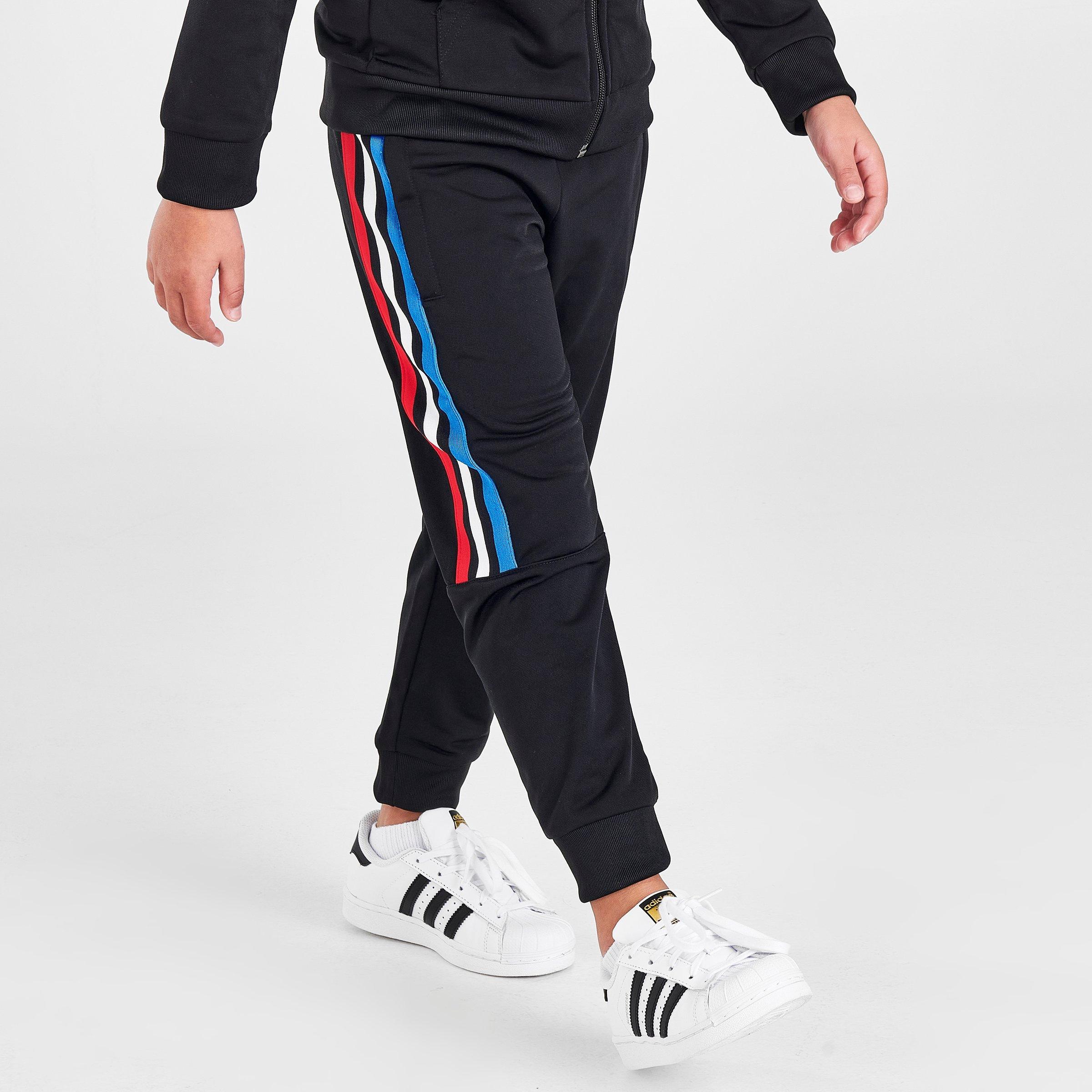 adidas tri color pants