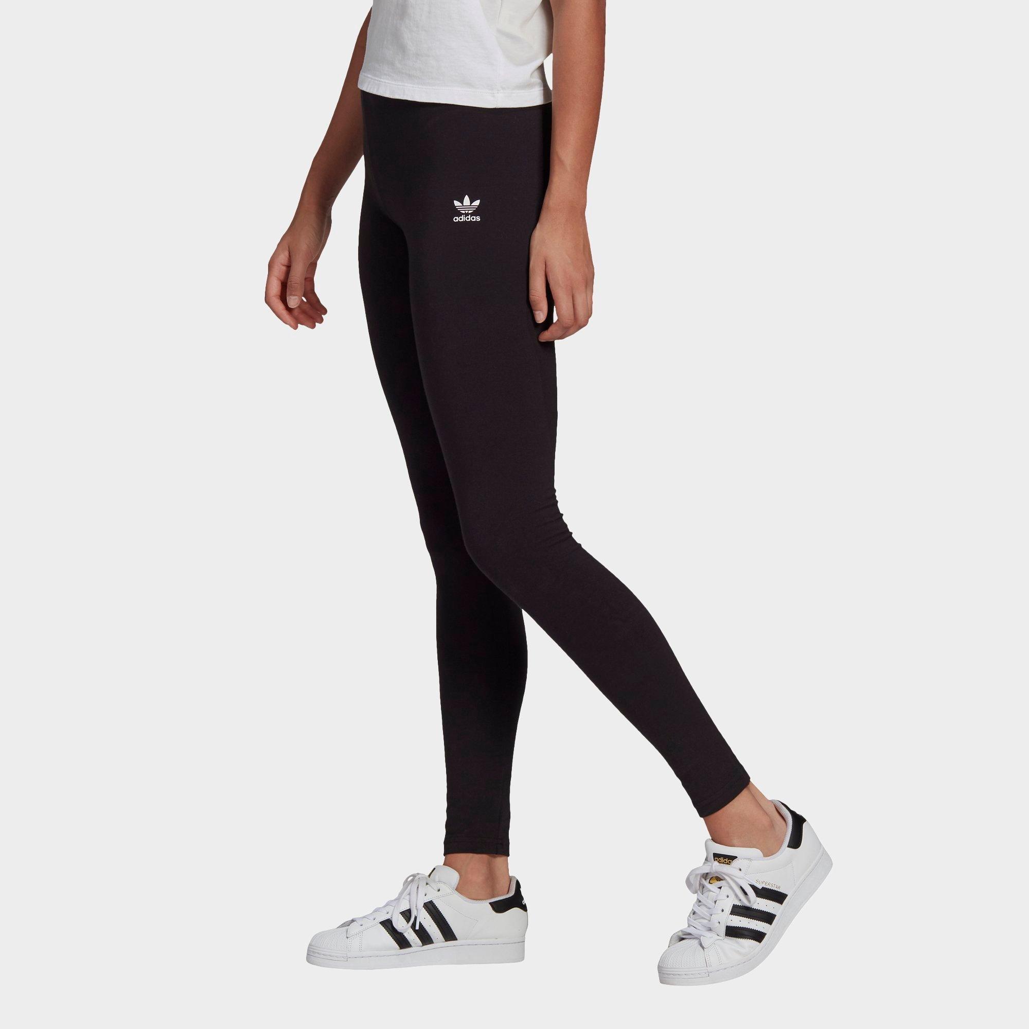 adidas originals adicolor trefoil leggings in black