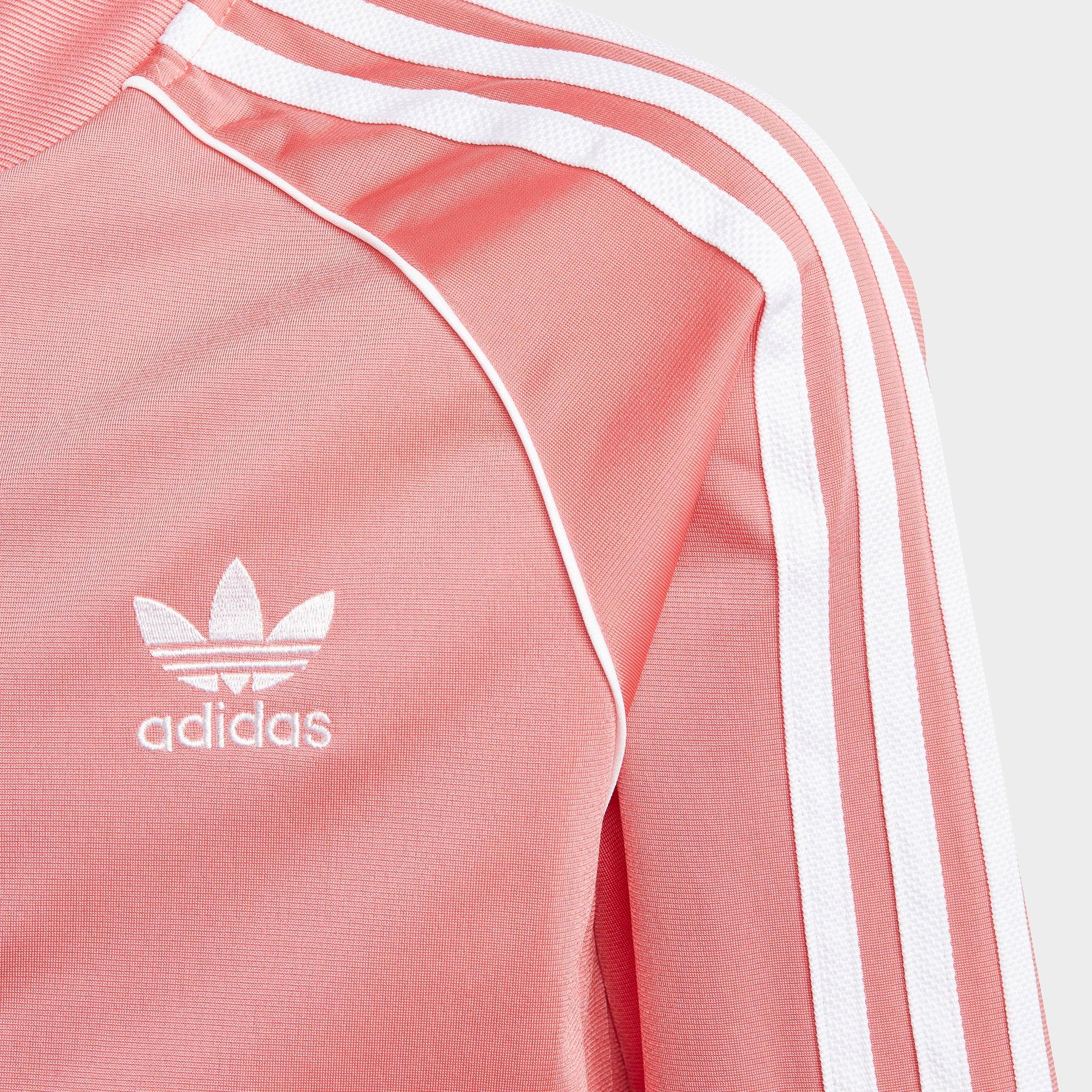 adidas originals adicolor track jacket in white