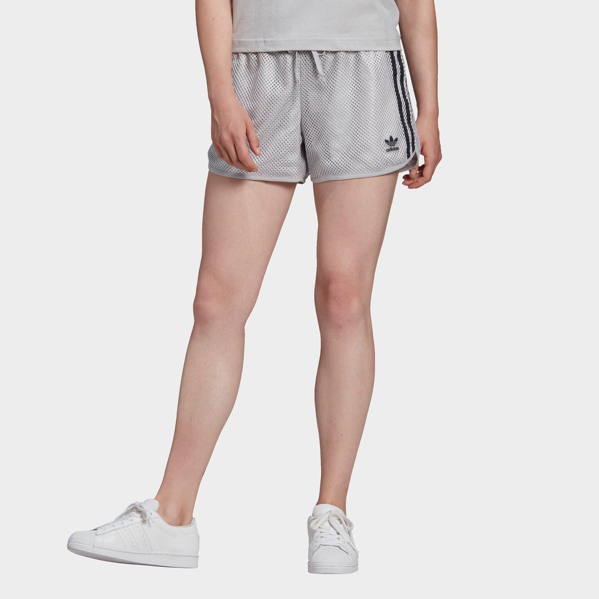 adidas mesh shorts women's