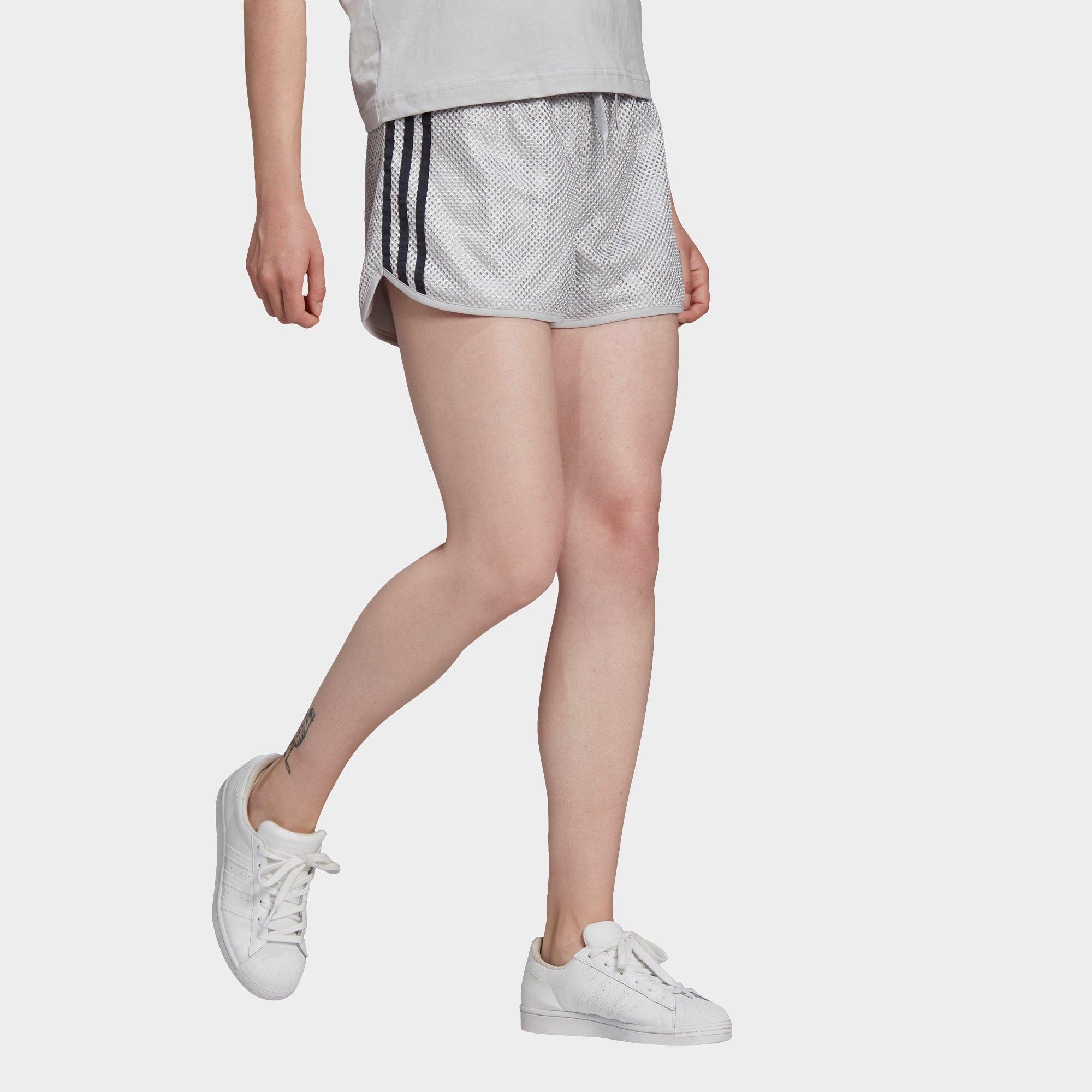 adidas mesh shorts women's