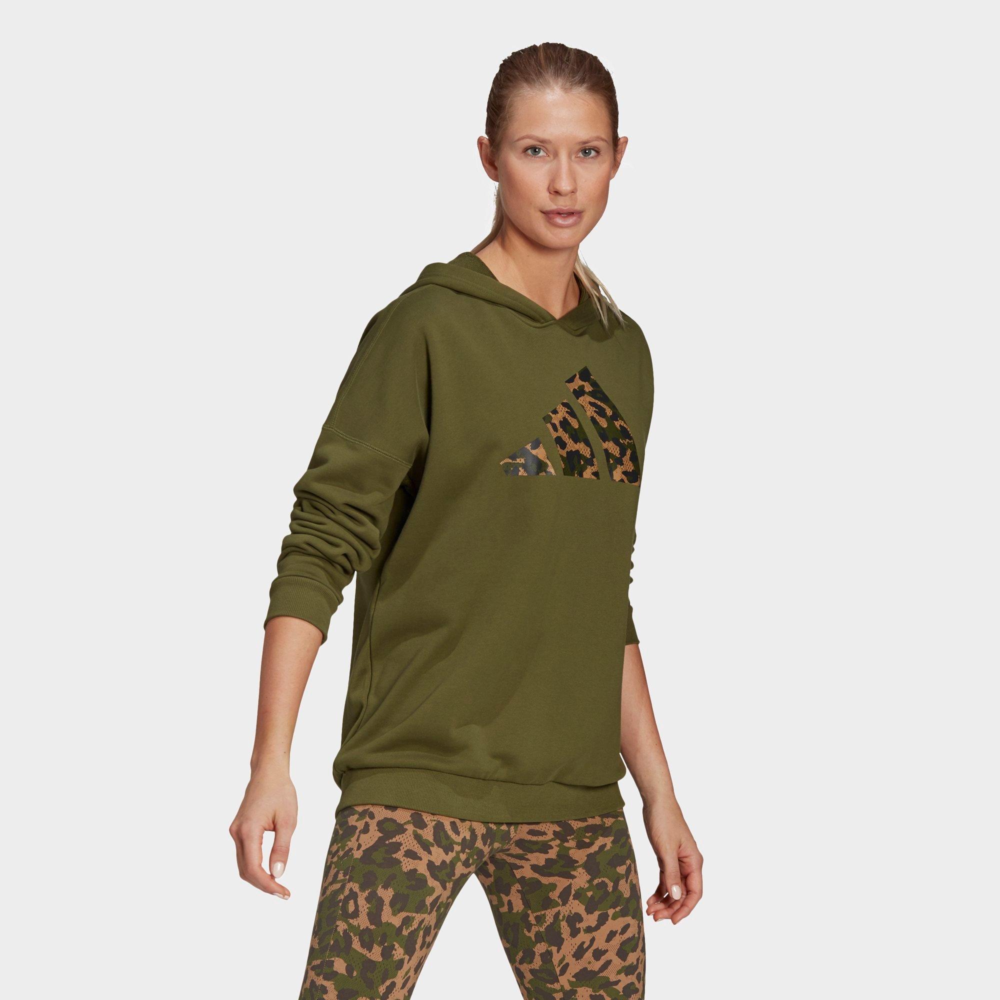 adidas leopard print hoodie