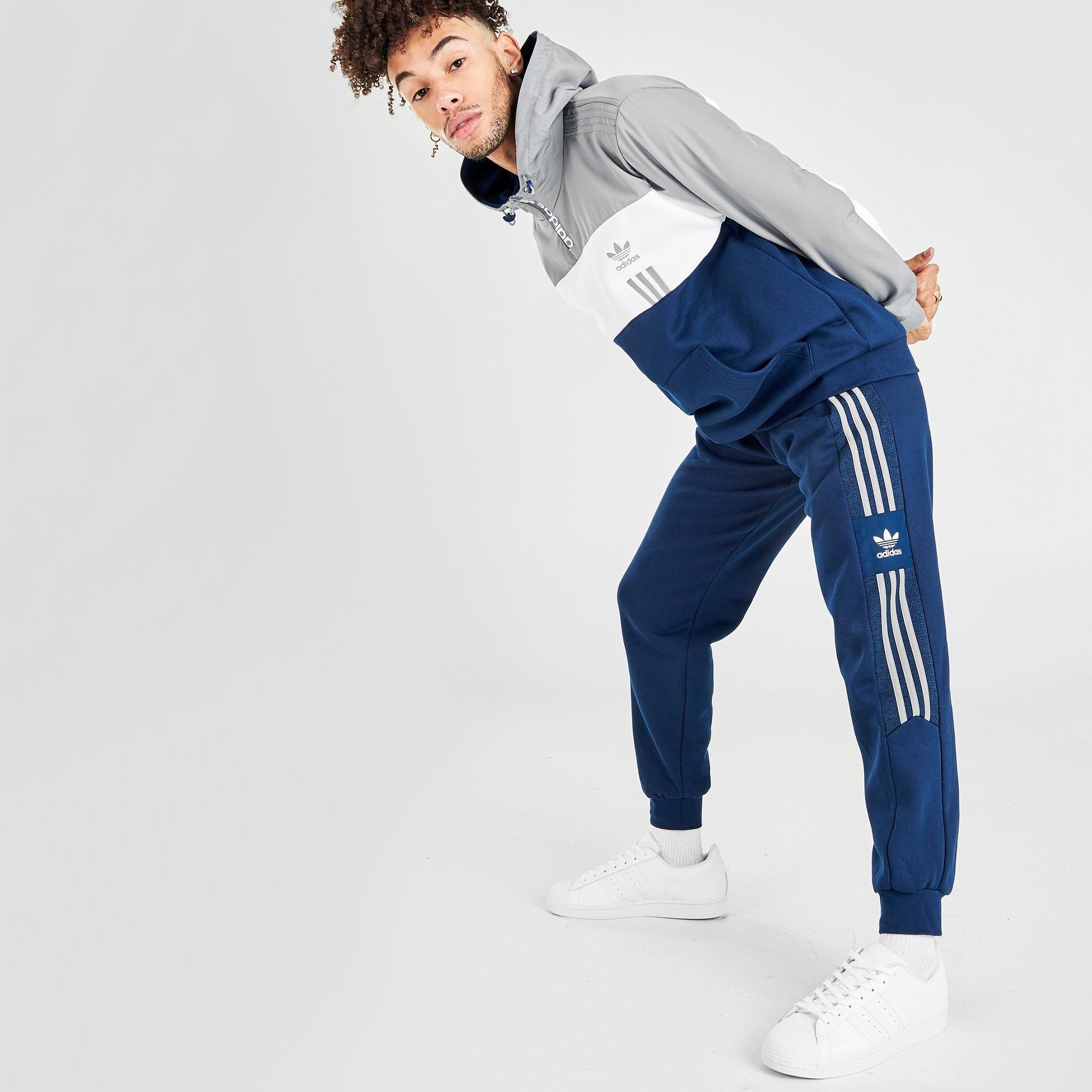 adidas navy joggers mens