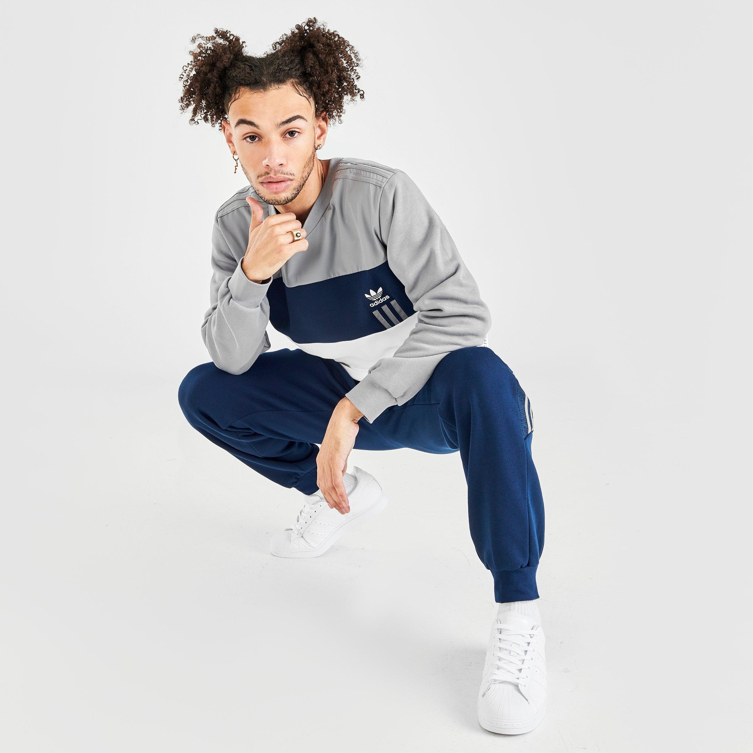 adidas originals id96 crew sweatshirt