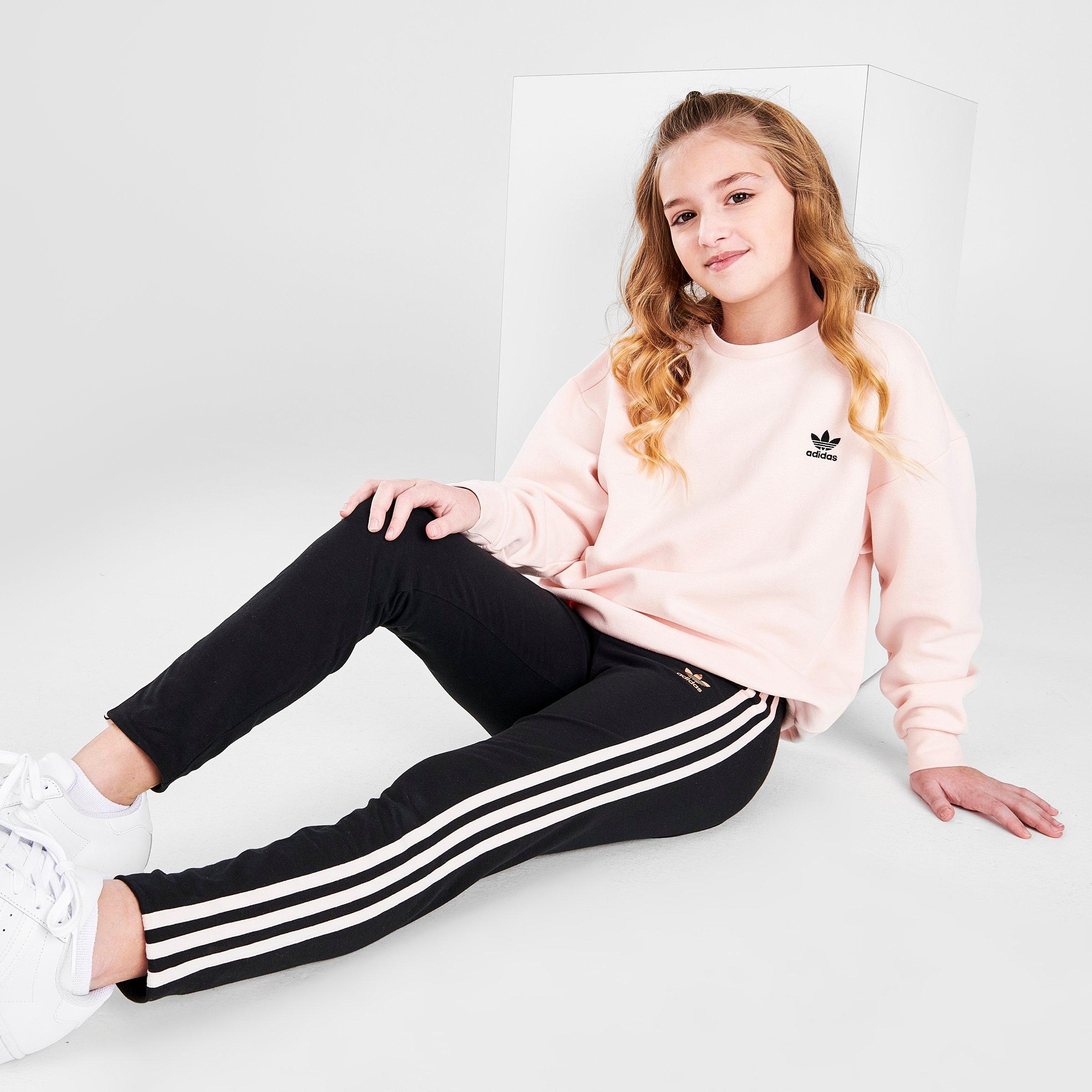 adidas trefoil girls