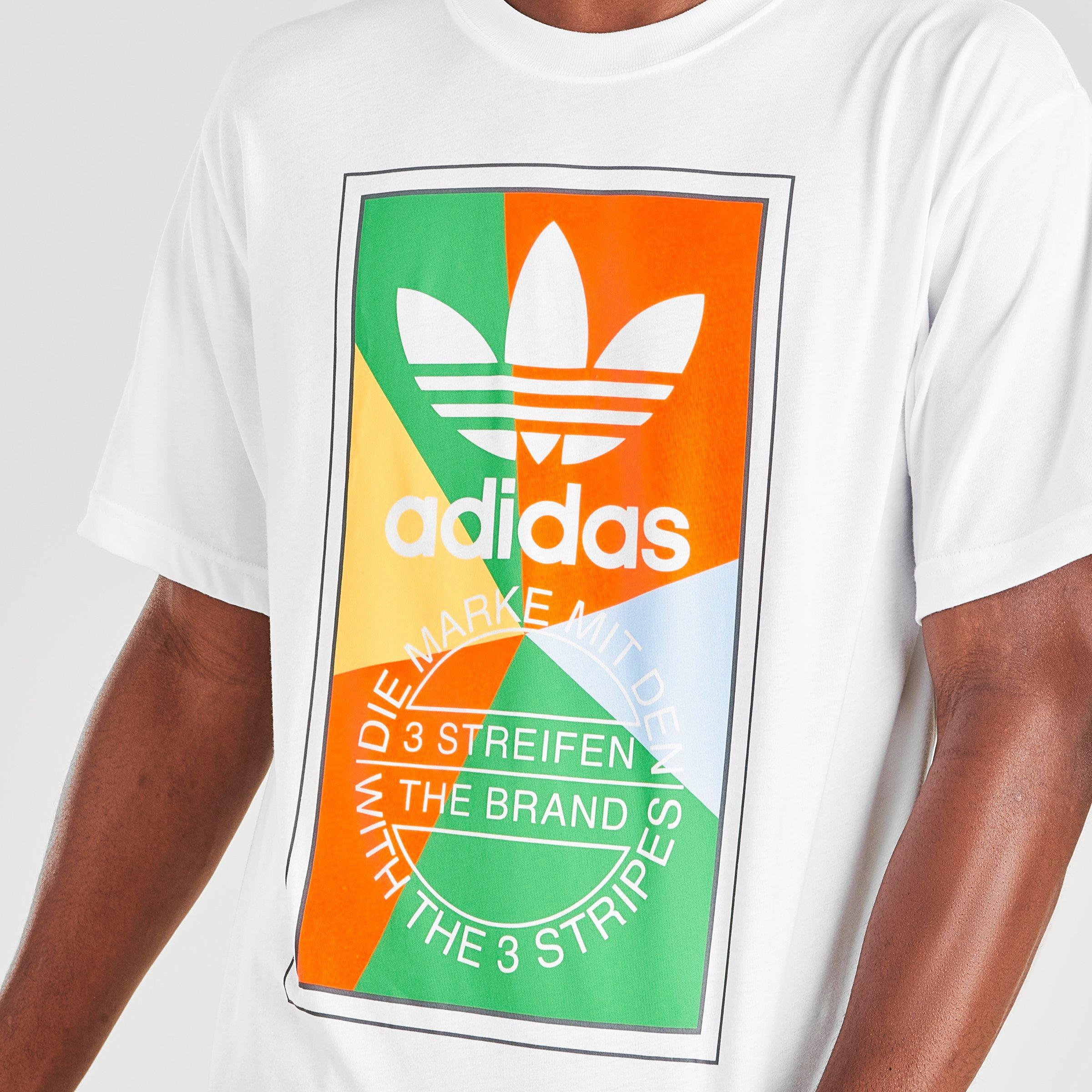 adidas box logo t shirt