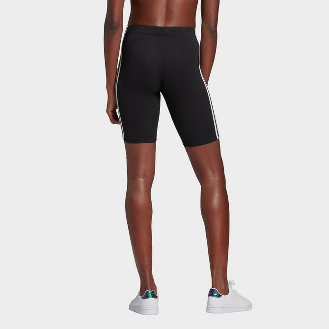 adidas Essentials 3-Stripes Bike Shorts - Black