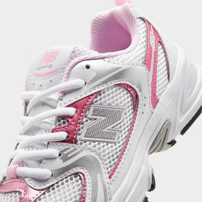 girls big kids new balance 530 casual shoes pink