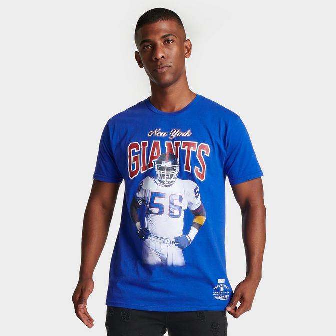 Men s Mitchell Ness New York Giants NFL Lawrence Taylor Graphic T Shirt