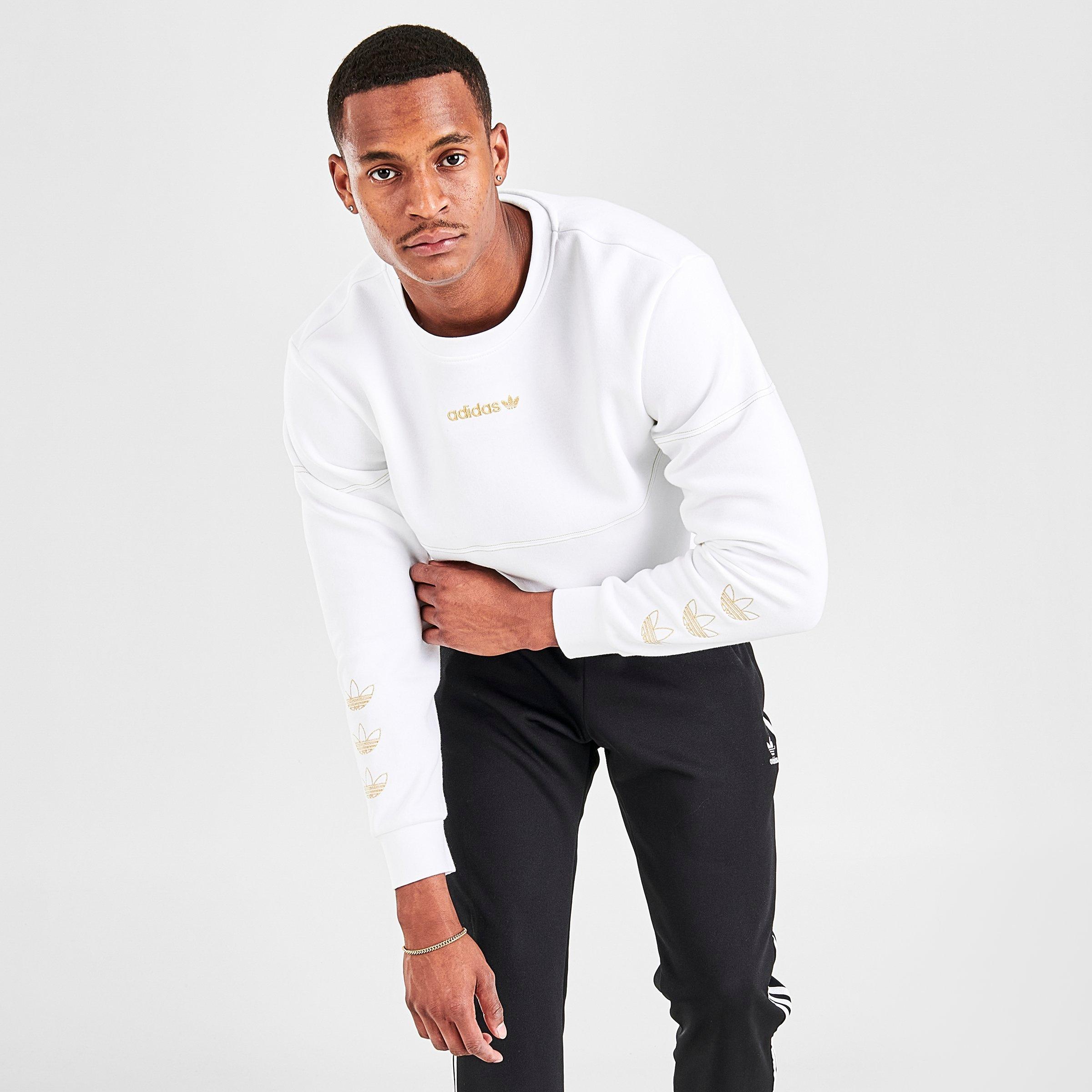 adidas originals men's trefoil crewneck sweatshirt