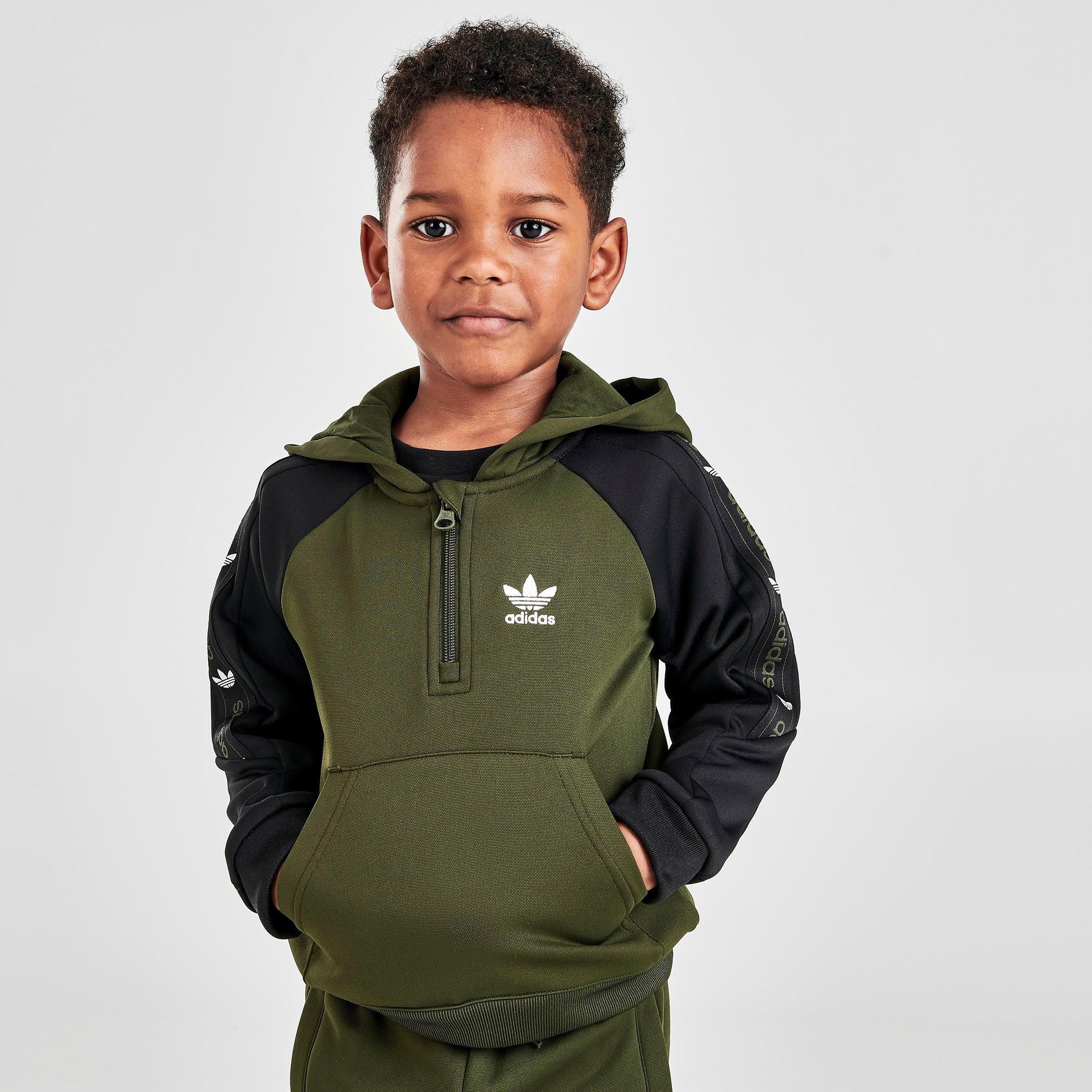 adidas originals tape fleece tracksuit
