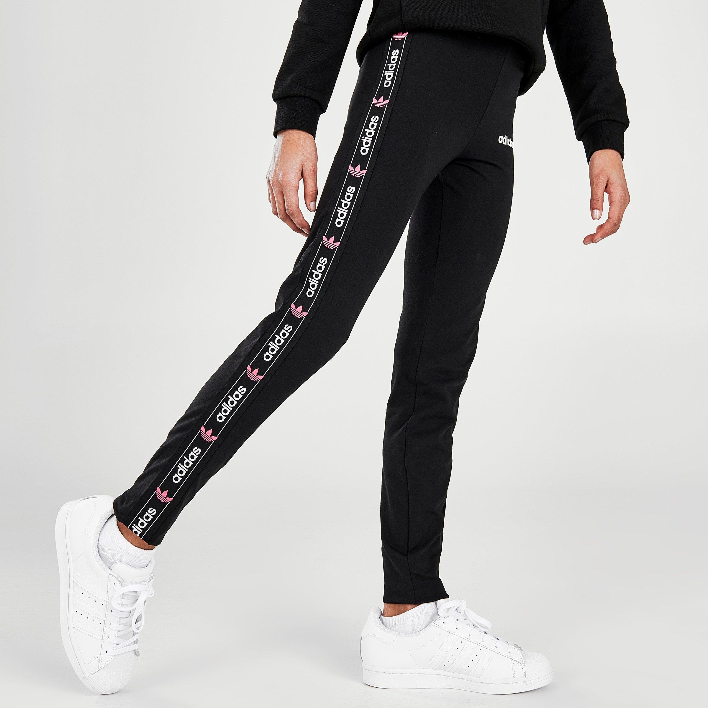 adidas logo taped leggings