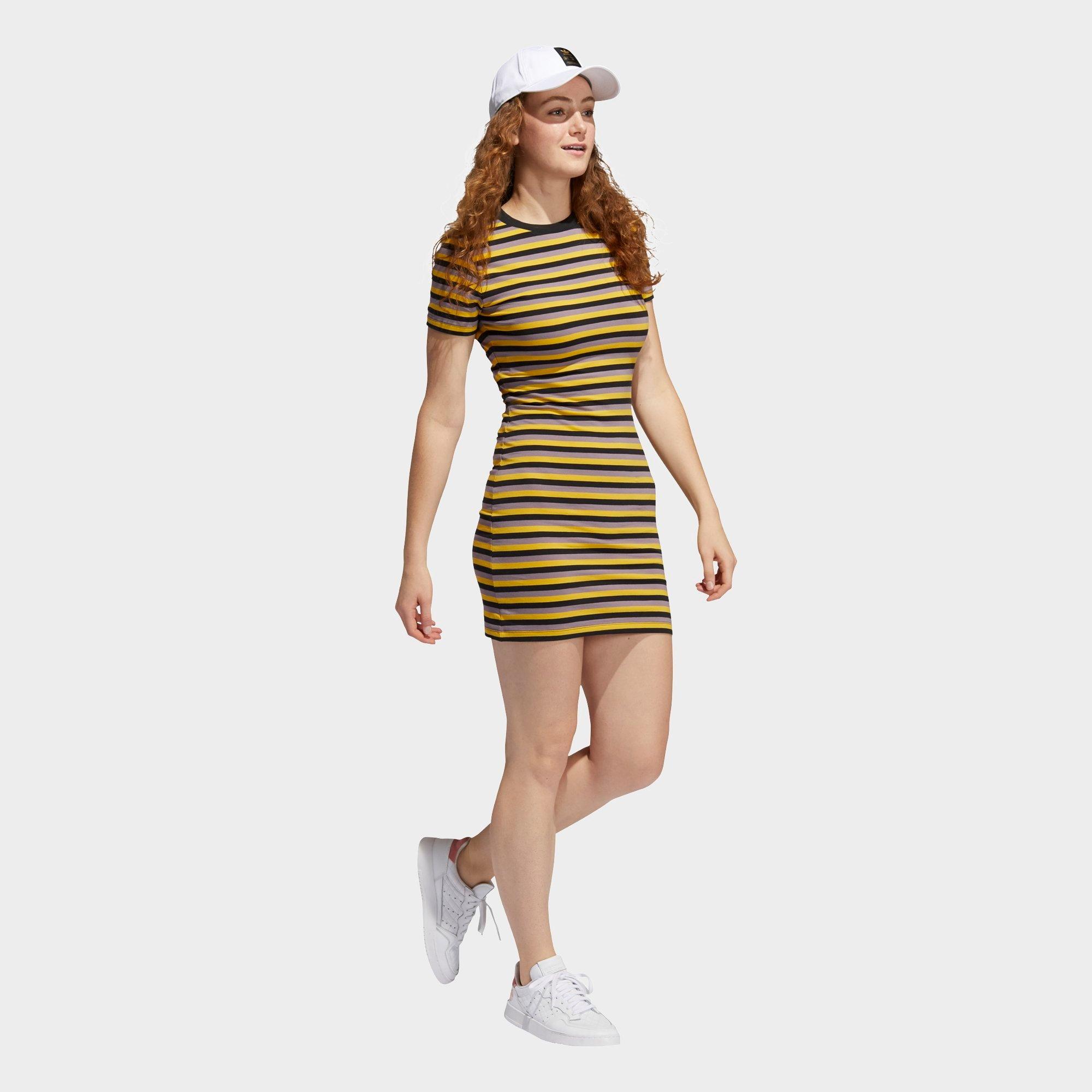 adidas striped dress