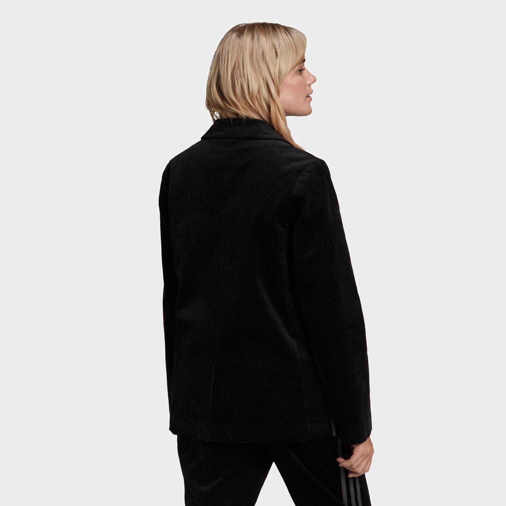 womens black corduroy blazer