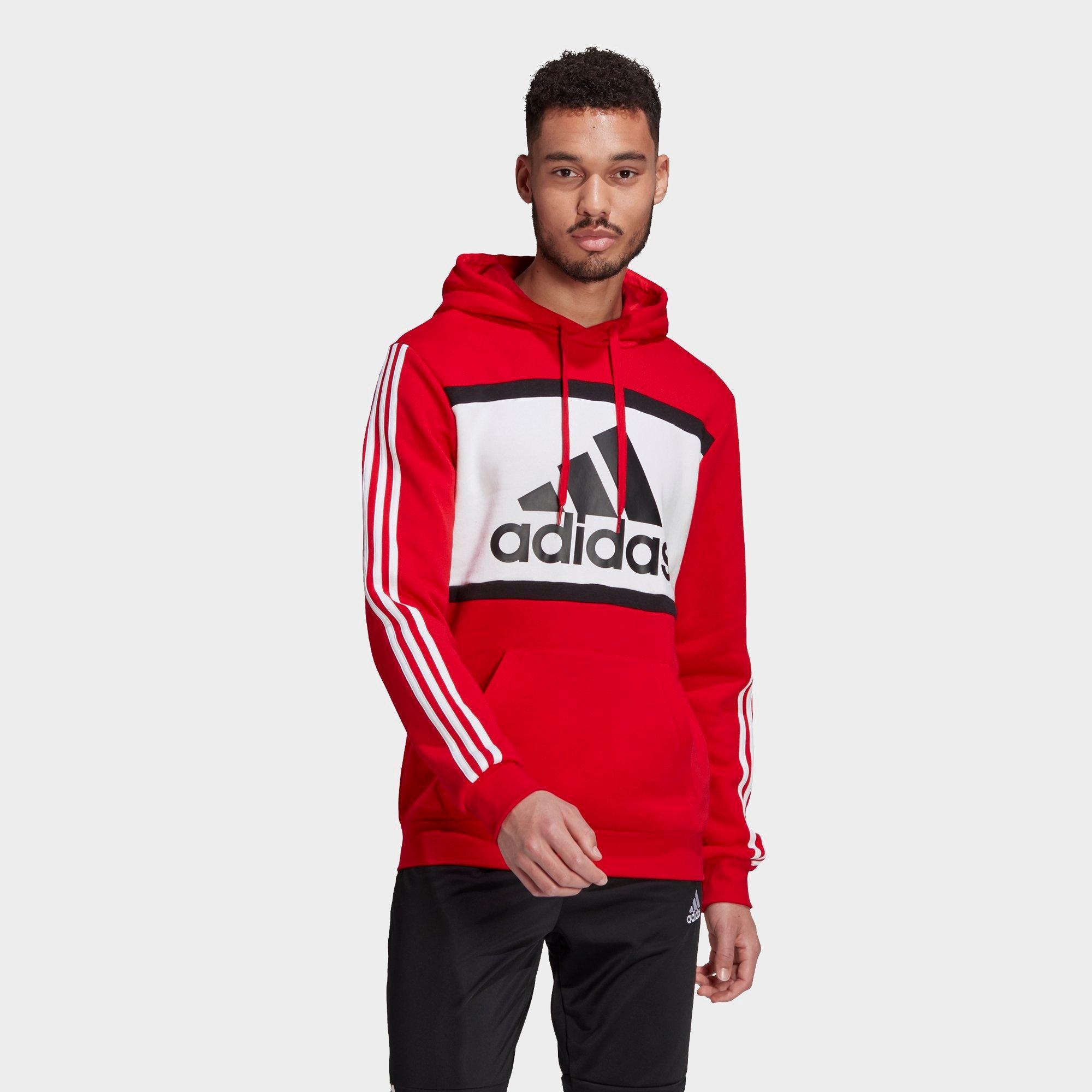 adidas essentials logo hoodie