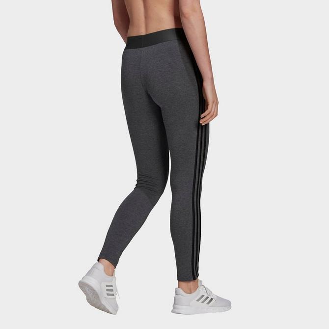 adidas Womens Loungewear Essentials 3-Stripes Leggings Medium Grey Heather/White  XS : : Clothing, Shoes & Accessories