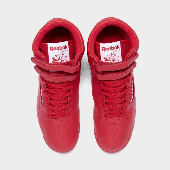 Red reebok sales freestyle hi