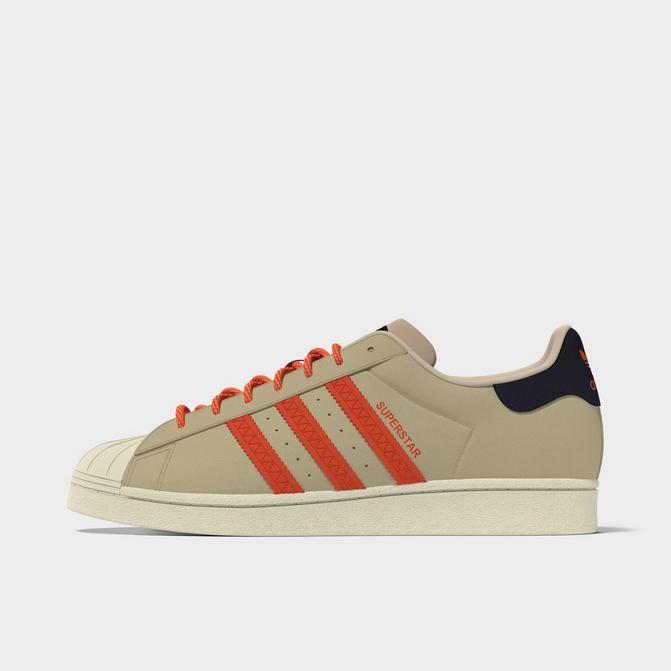 adidas Superstar Shoes - Beige, Men's Lifestyle