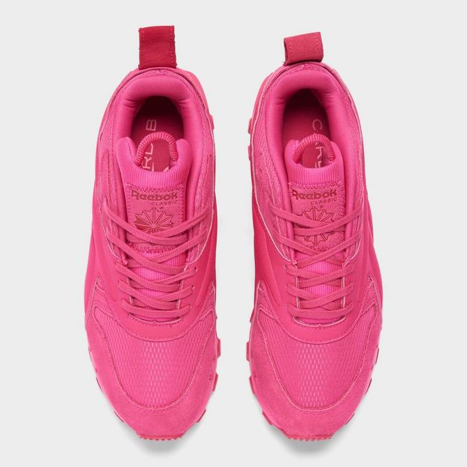 reebok cardi b shoes pink