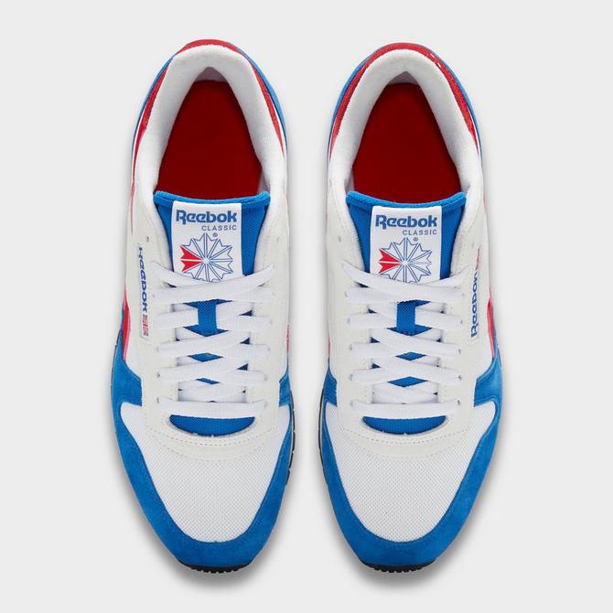 Reebok classic red store white and blue