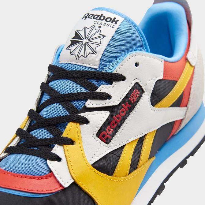 Reebok classic leather on sale multicolor