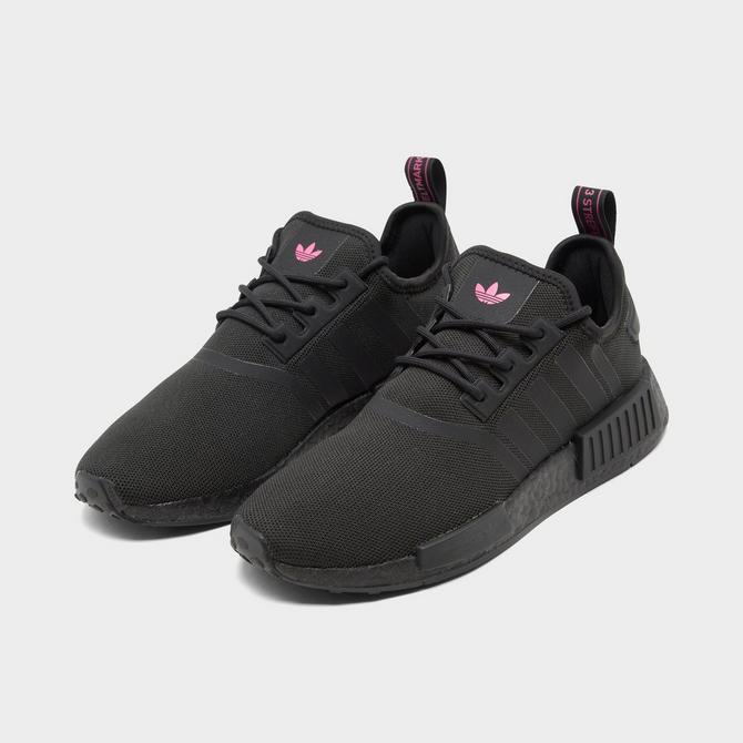 Black and cheap pink nmd