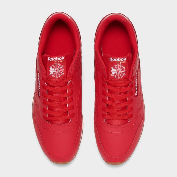 Red reebok sales classics mens