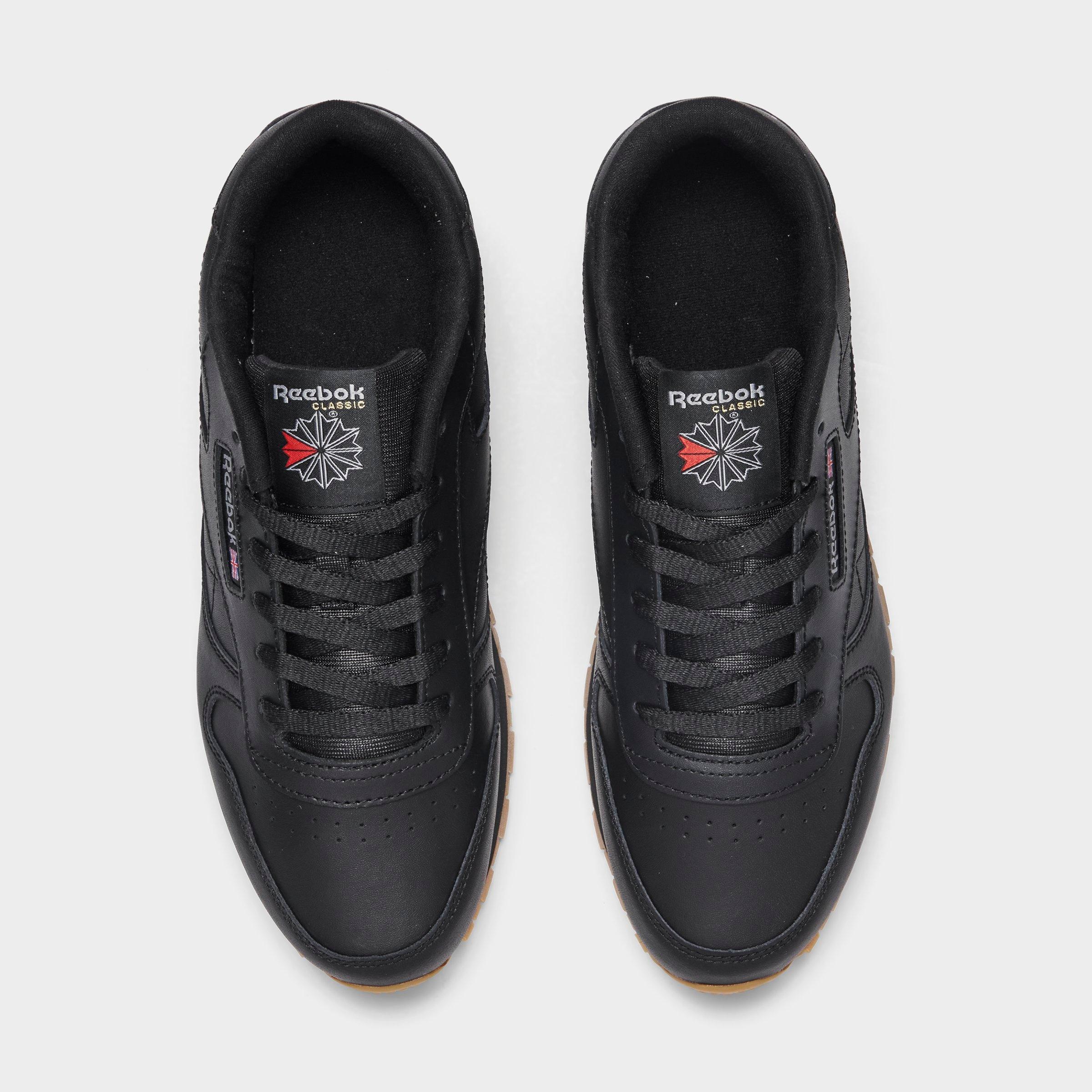 reebok casual shoes black