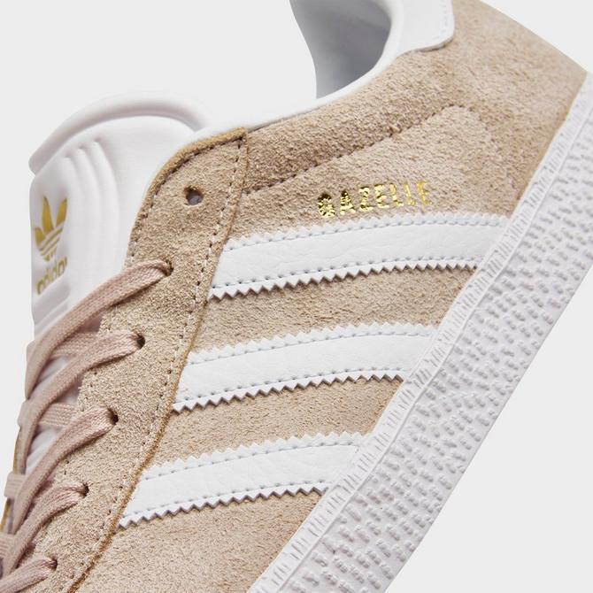 Kids on sale white gazelles