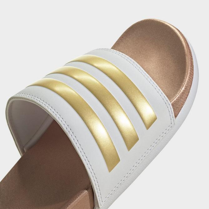 Adidas adilette hot sale rose