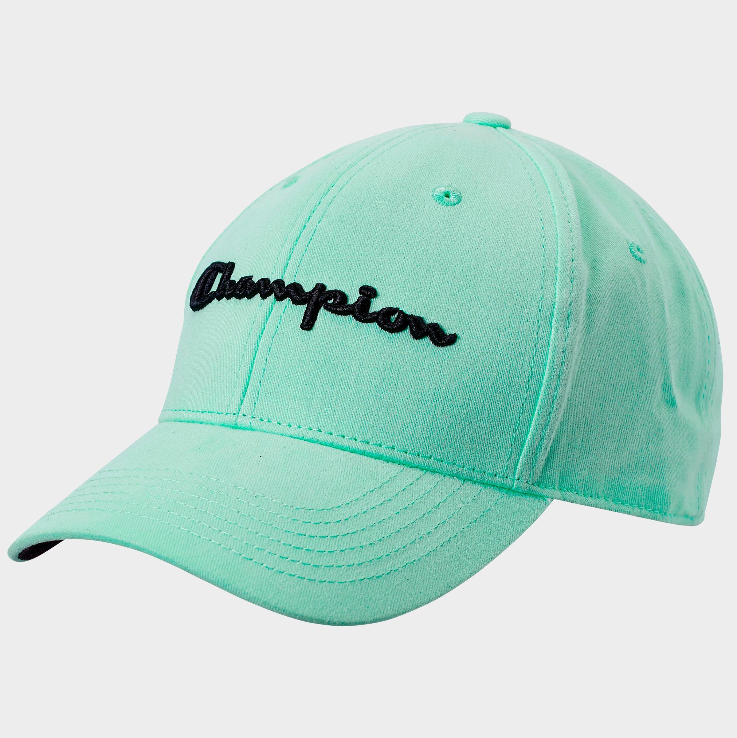champion green classic twill hat