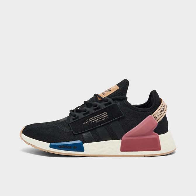 Adidas originals nmd clearance r1  men's black/black/grey