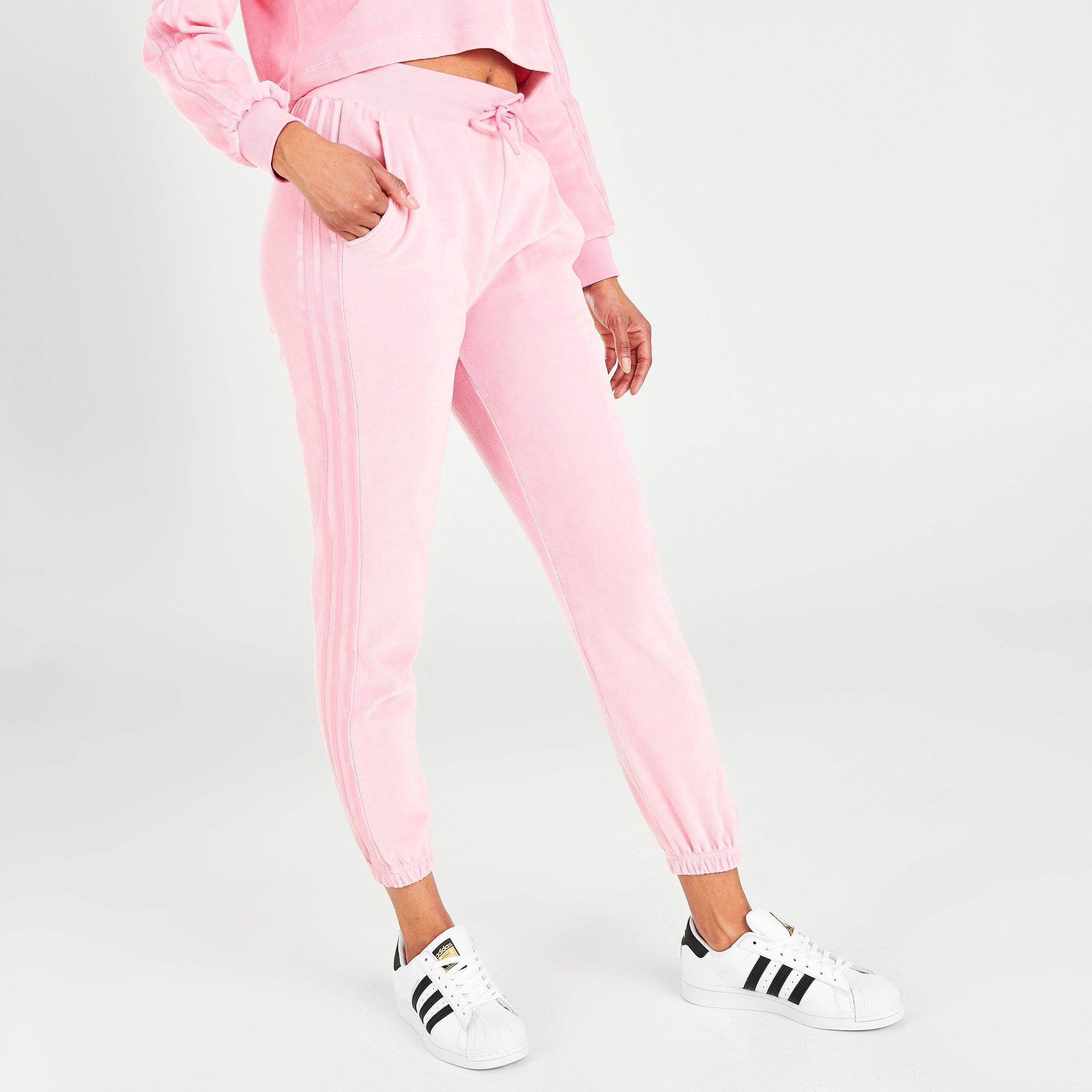 adidas originals velour slim track pants