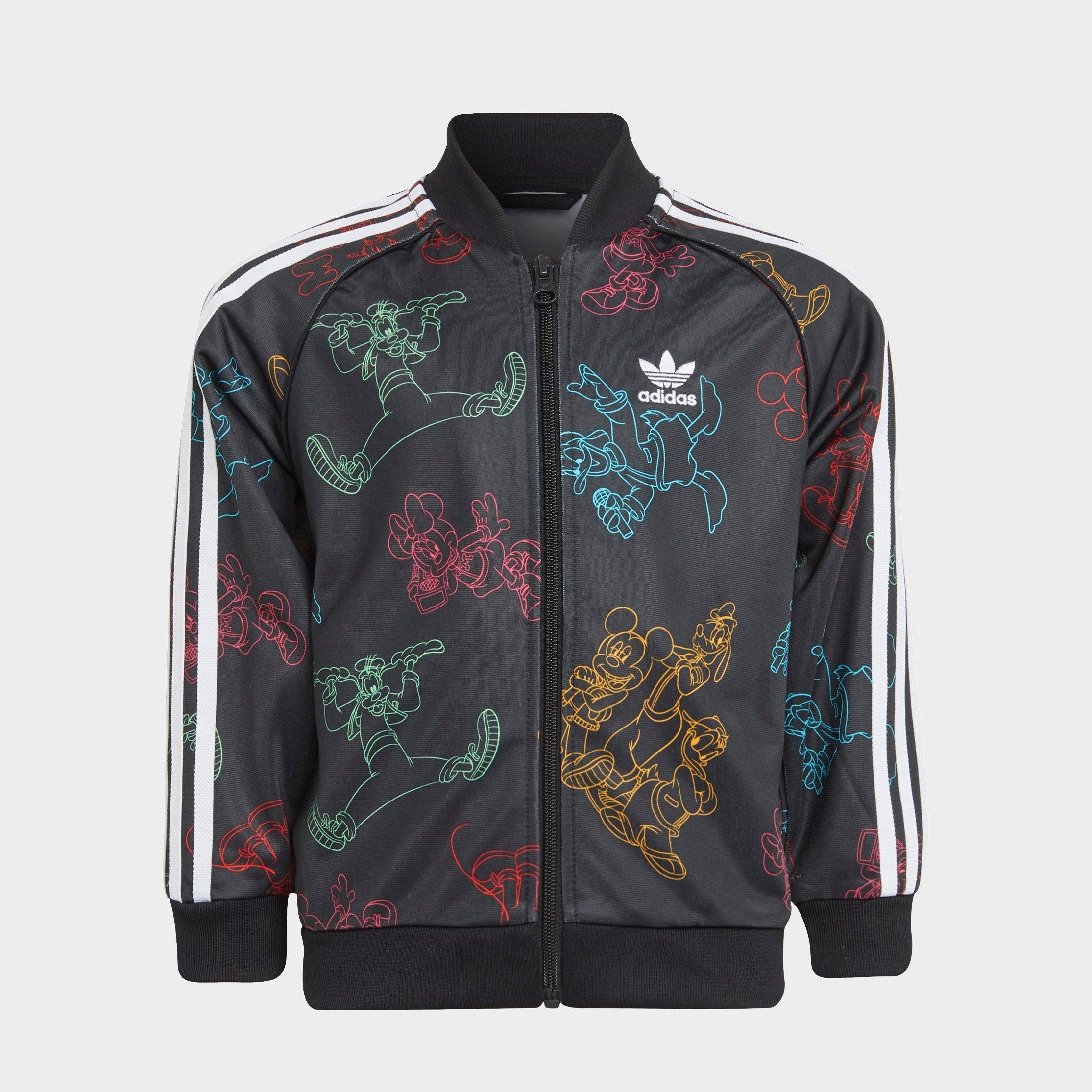 adidas leather jogging suit