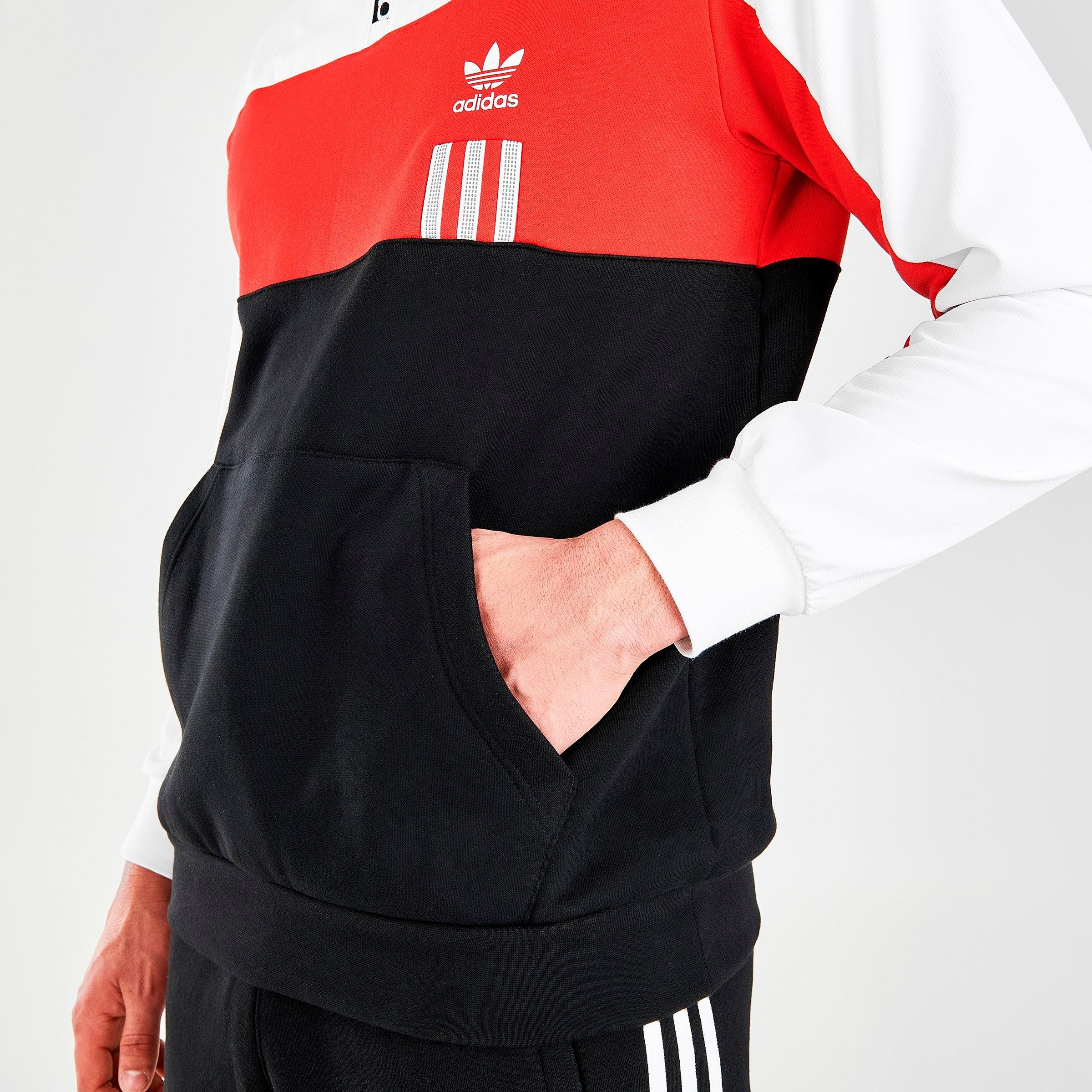 adidas half sleeve hoodie